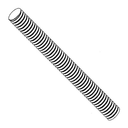 Midwest Fastener Fully Threaded Rod, 5/8"-11, 2 PK 932583